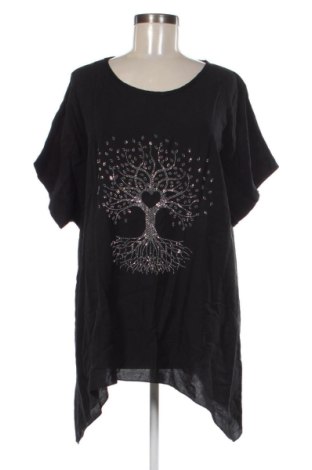 Bluzka damska Unbranded, Rozmiar 4XL, Kolor Czarny, Cena 63,50 zł, #137334339