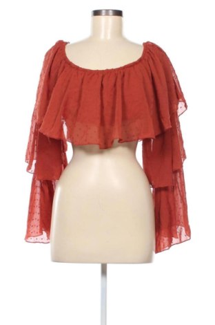 Bluză de femei SHEIN, Mărime XL, Culoare Portocaliu, Preț 31,00 Lei, #137253131