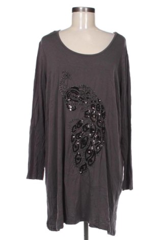 Bluză de femei Ms Mode, Mărime 3XL, Culoare Gri, Preț 58,27 Lei, #137290256
