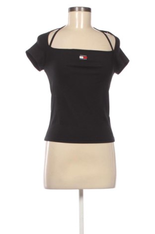 Bluzka damska Tommy Jeans, Rozmiar M, Kolor Czarny, Cena 122,77 zł, #137295535