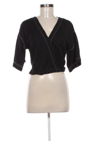 Bluză de femei Bershka, Mărime S, Culoare Negru, Preț 36,74 Lei, #137297181