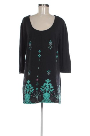 Damen Shirt Maxi Blue, Größe XXL, Farbe Mehrfarbig, Preis 10,00 €, #137320840
