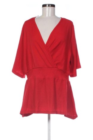 Dámská halenka Trendyol, Velikost 4XL, Barva Červená, Cena  194,00 Kč, #137328617