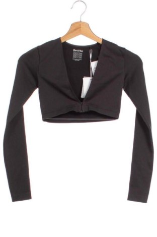 Дамска жилетка Bershka, Размер XS, Цвят Черен, Цена 13,00 €, #137213889