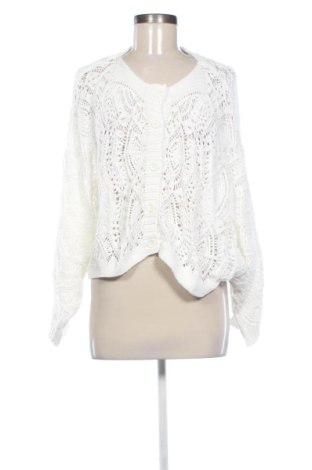 Дамска жилетка Pull&Bear, Размер XS, Цвят Бял, Цена 24,03 €, #137286188