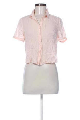 Cămașă de femei Pull&Bear, Mărime S, Culoare Roz, Preț 31,49 Lei, #137144776