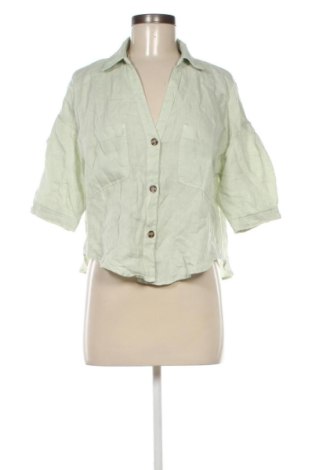 Дамска риза Zara, Размер S, Цвят Зелен, Цена 13,29 €, #137166942