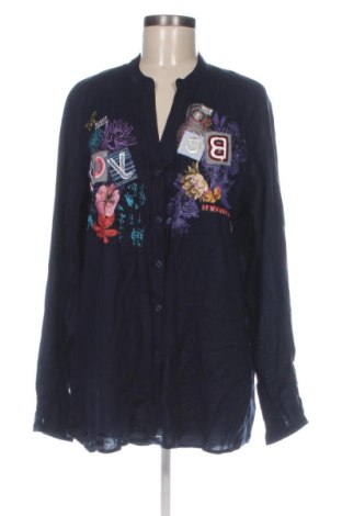 Dámska košeľa  Desigual, Veľkosť M, Farba Modrá, Cena  33,95 €, #137168617