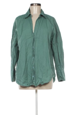 Cămașă de femei Zara, Mărime L, Culoare Verde, Preț 76,99 Lei, #137170626