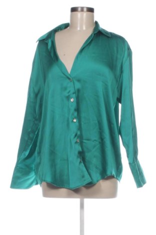 Дамска риза Zara, Размер L, Цвят Зелен, Цена 15,84 €, #137172842