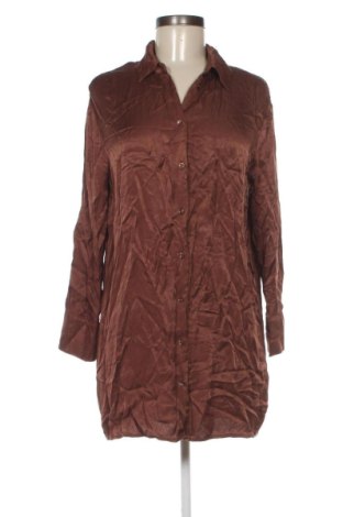 Cămașă de femei Bershka, Mărime S, Culoare Maro, Preț 51,99 Lei, #137176292