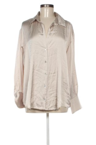 Cămașă de femei Zara, Mărime XL, Culoare Bej, Preț 75,99 Lei, #137196899