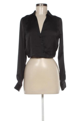 Cămașă de femei Pull&Bear, Mărime M, Culoare Negru, Preț 30,99 Lei, #137198196