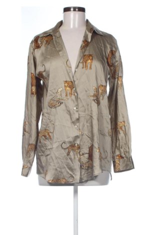 Cămașă de femei Zara, Mărime M, Culoare Bej, Preț 48,99 Lei, #137218888