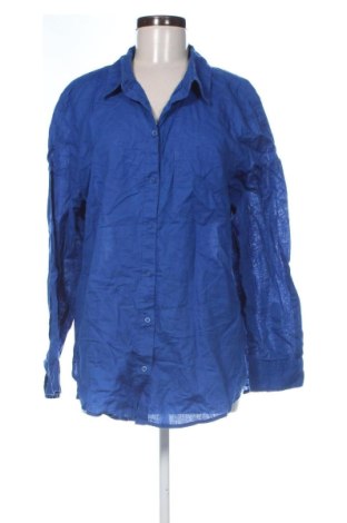 Дамска риза H&M, Размер L, Цвят Син, Цена 13,29 €, #137221813