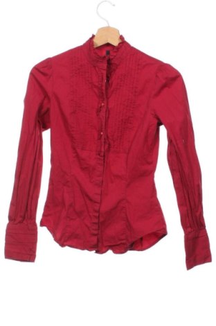 Cămașă de femei United Colors Of Benetton, Mărime XS, Culoare Roșu, Preț 41,99 Lei, #137237849