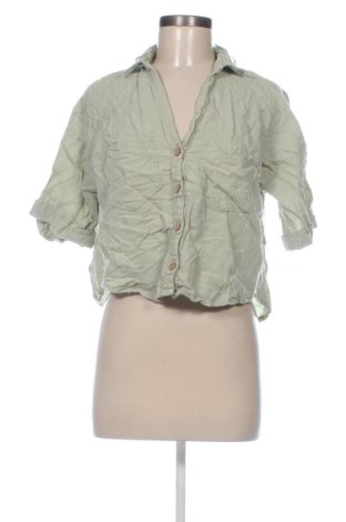 Cămașă de femei Zara, Mărime M, Culoare Verde, Preț 90,99 Lei, #137242319