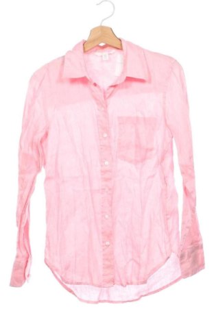 Cămașă de femei H&M, Mărime XS, Culoare Roz, Preț 52,49 Lei, #137252822