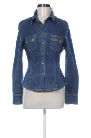 Damenbluse Mango, Größe L, Farbe Blau, Preis 12,08 €, #137259722