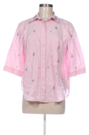 Cămașă de femei Zara, Mărime S, Culoare Roz, Preț 62,99 Lei, #137271971