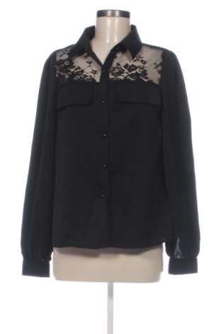 Cămașă de femei SHEIN, Mărime L, Culoare Negru, Preț 31,49 Lei, #137273219