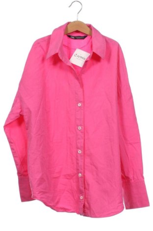 Cămașă de femei Zara, Mărime XS, Culoare Roz, Preț 78,74 Lei, #137277356