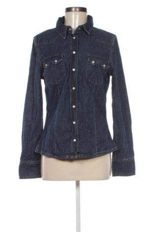 Cămașă de femei Mango, Mărime L, Culoare Albastru, Preț 196,32 Lei, #137292945