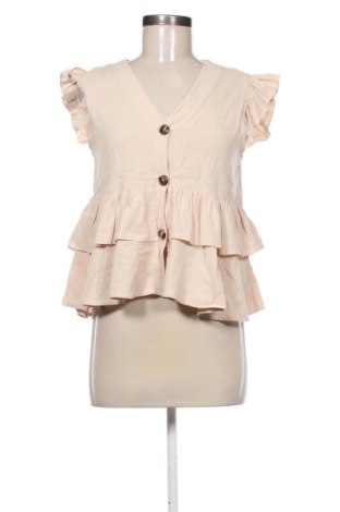 Cămașă de femei Unbranded, Mărime M, Culoare Bej, Preț 63,00 Lei, #137301912