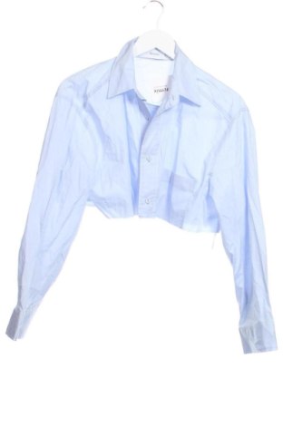 Cămașă de femei Bershka, Mărime XS, Culoare Albastru, Preț 36,74 Lei, #137308447