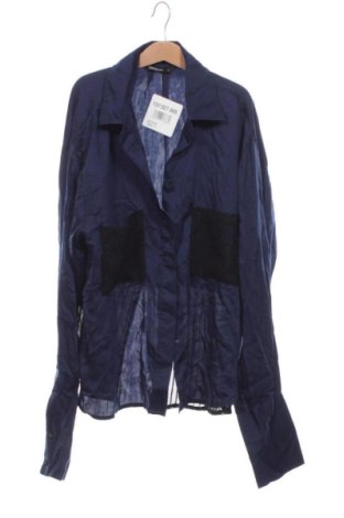 Cămașă de femei Desigual, Mărime L, Culoare Albastru, Preț 180,46 Lei, #137327665