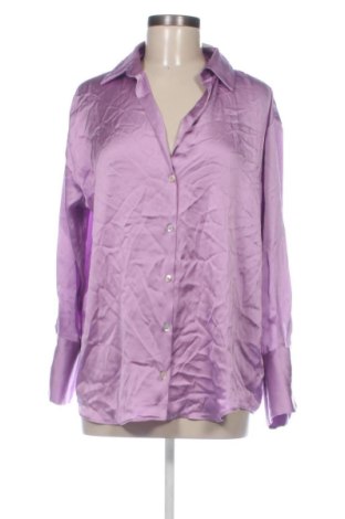 Cămașă de femei Zara, Mărime XL, Culoare Mov, Preț 106,99 Lei, #137121022