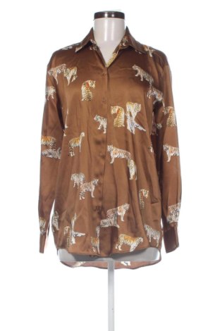 Cămașă de femei Zara, Mărime S, Culoare Maro, Preț 62,99 Lei, #137261028