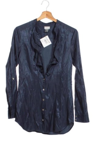 Дамска риза H&M, Размер XS, Цвят Син, Цена 11,00 €, #137320250