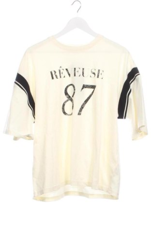 Tricou de femei Kamila Sikl, Mărime XS, Culoare Ecru, Preț 114,99 Lei, #137172065