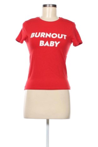 Tricou de femei Cropp, Mărime XS, Culoare Roșu, Preț 94,48 Lei, #137269681