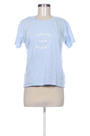 Damen T-Shirt Pink Woman, Größe L, Farbe Blau, Preis € 12,00, #137286112