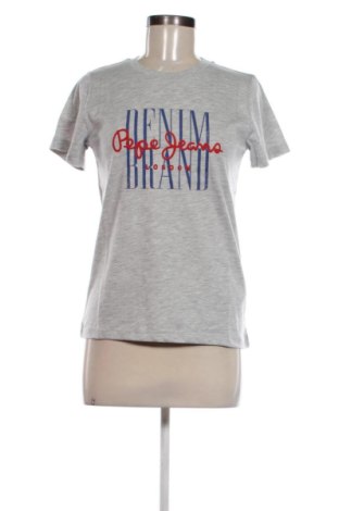 Дамска тениска Pepe Jeans, Размер XS, Цвят Сив, Цена 32,21 €, #137287967