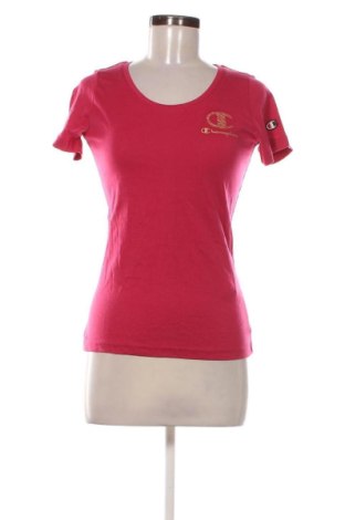 Γυναικείο t-shirt Champion, Μέγεθος XS, Χρώμα Ρόζ , Τιμή 12,00 €, #137293387
