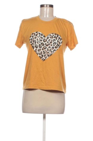 Damski T-shirt Unbranded, Rozmiar S, Kolor Pomarańczowy, Cena 29,63 zł, #137299784
