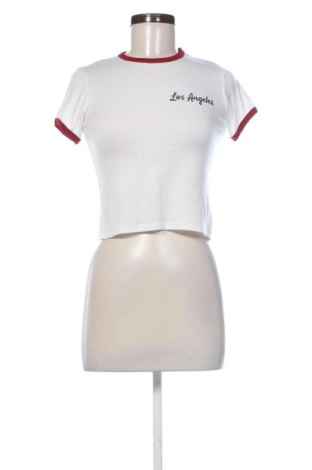 Tricou de femei Pull&Bear, Mărime XS, Culoare Alb, Preț 40,00 Lei, #137304243