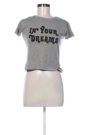 Tricou de femei Pull&Bear, Mărime XS, Culoare Gri, Preț 40,00 Lei, #137304288