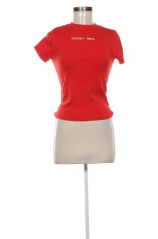 Дамска тениска Tommy Hilfiger, Размер XS, Цвят Червен, Цена 17,39 €, #137324004