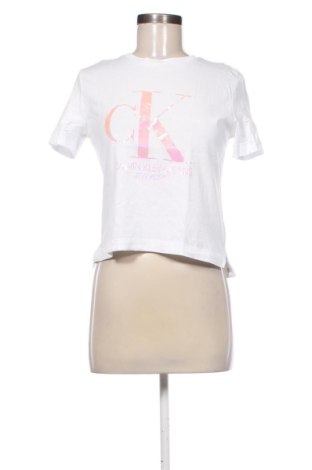 Дамска тениска Calvin Klein, Размер S, Цвят Бял, Цена 23,00 €, #137339440