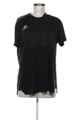 Γυναικείο t-shirt Adidas, Μέγεθος XL, Χρώμα Μαύρο, Τιμή 20,99 €, #136932763