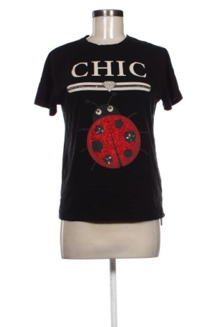 Damen T-Shirt Chic, Größe S, Farbe Schwarz, Preis 11,99 €, #137066077