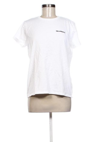 Tricou de femei Karl Lagerfeld, Mărime L, Culoare Alb, Preț 355,99 Lei, #137148196