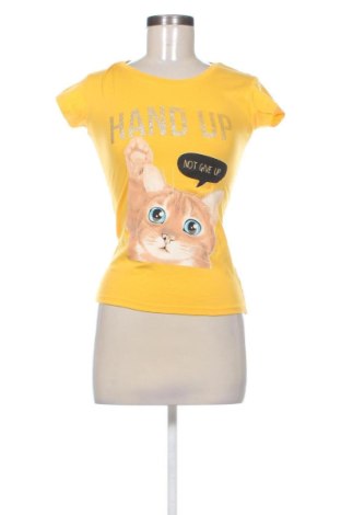 Tricou de femei Unbranded, Mărime S, Culoare Galben, Preț 36,74 Lei, #137277307
