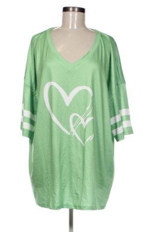 Γυναικείο t-shirt Unbranded, Μέγεθος XXL, Χρώμα Πράσινο, Τιμή 11,81 €, #137293465