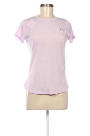 Γυναικείο t-shirt Under Armour, Μέγεθος M, Χρώμα Βιολετί, Τιμή 17,53 €, #137300198