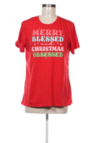 Tricou de femei Unbranded, Mărime L, Culoare Roșu, Preț 84,71 Lei, #137306477